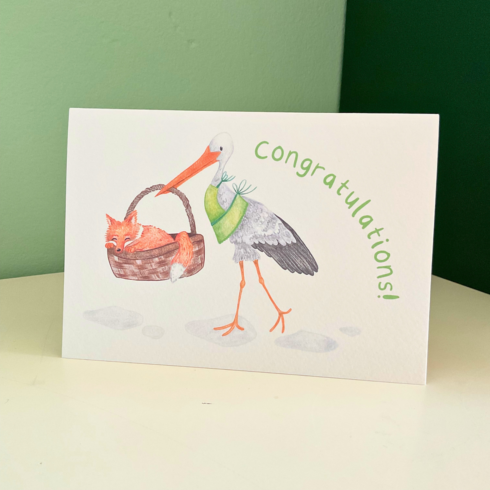 Thumbnail: Congratulations! Stork Card