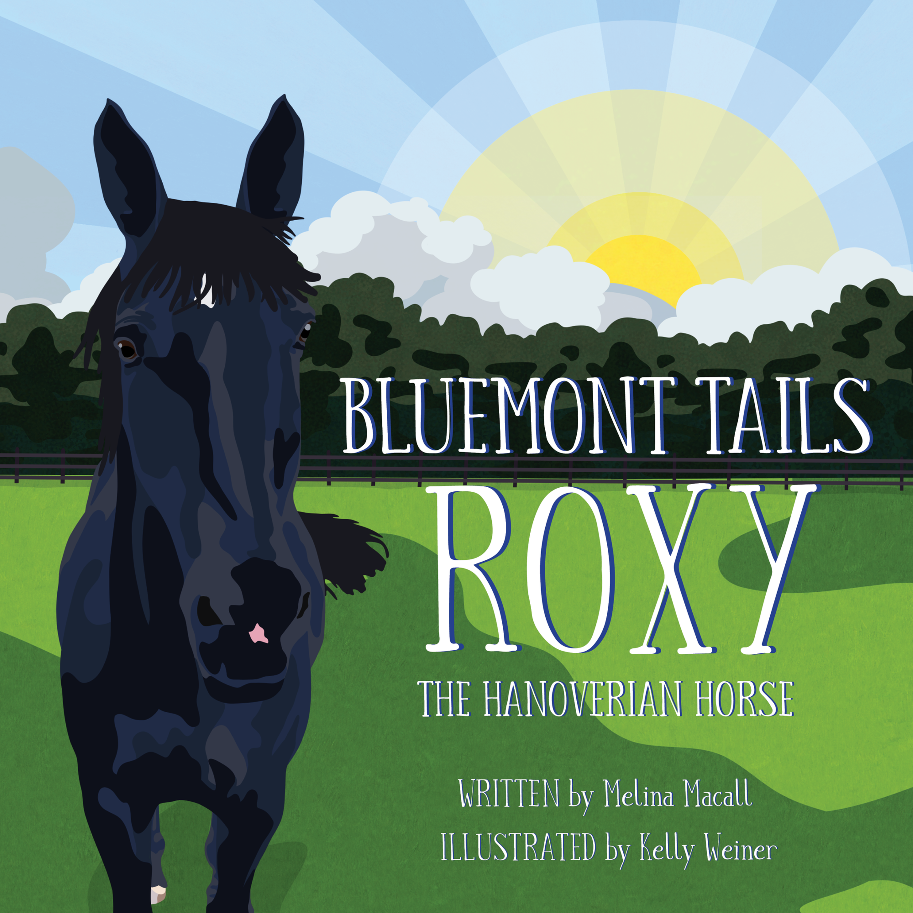 e-book Bluemont Tails: Roxy The Hanoverian Horse