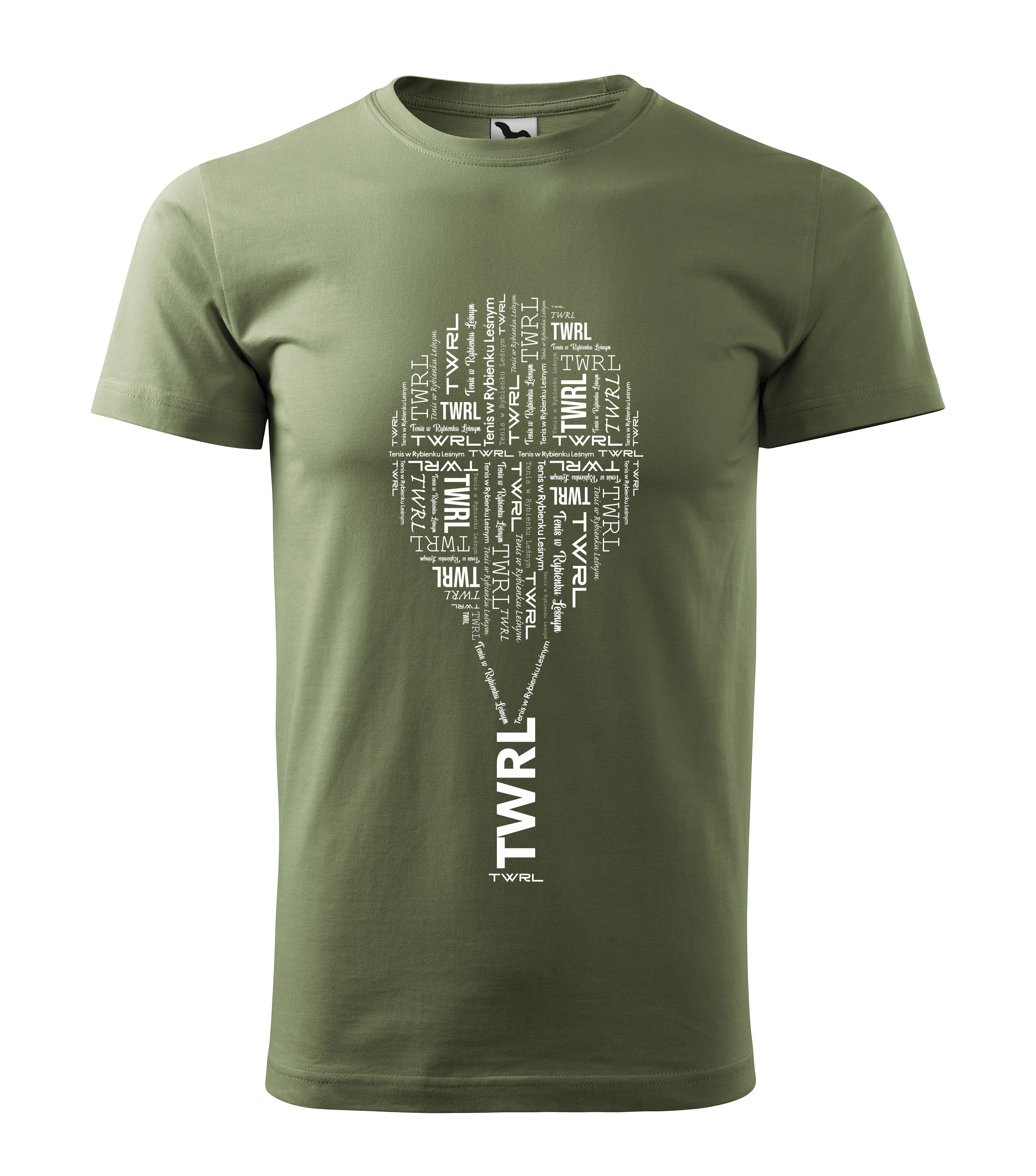 T-shirt khaki "Rakieta"