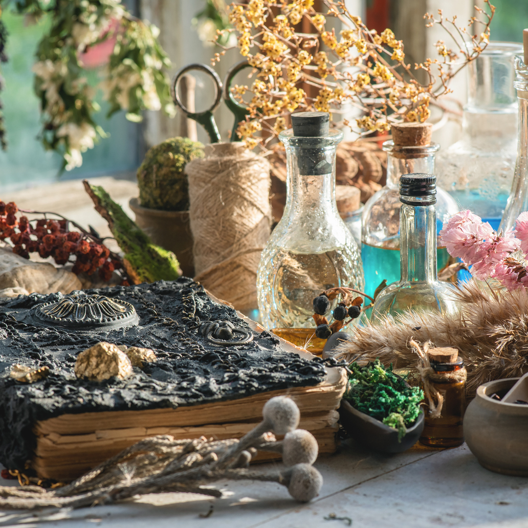 Custom spell service with personalised ingredients and intention work – handcrafted spells tailored to your specific needs