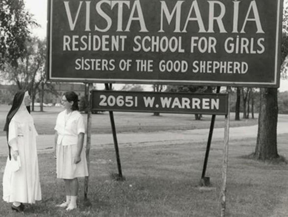 Vintage photo of Vista Maria: Resident school for girls