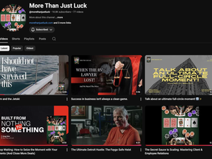more than just luck youtube