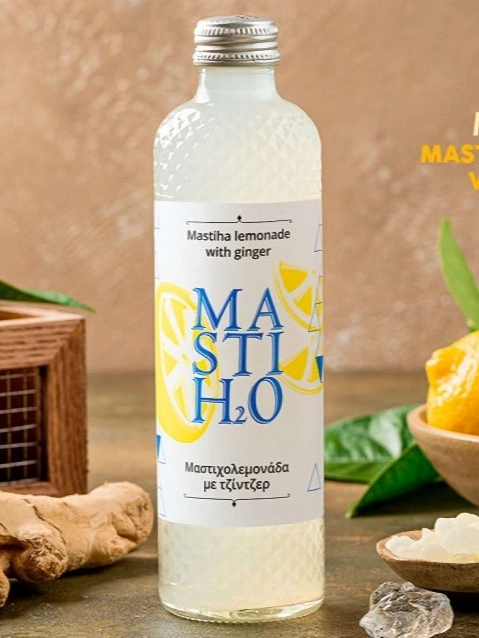 Mastiha Lemonade with Ginger (8 Adet)