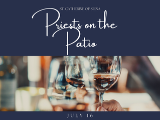 Priests on the Patio - July 16