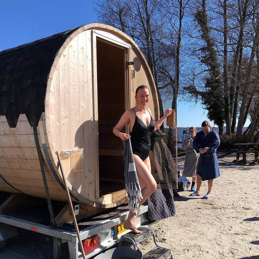 Saunagus torsdag kl. 18 i vores tøndesauna