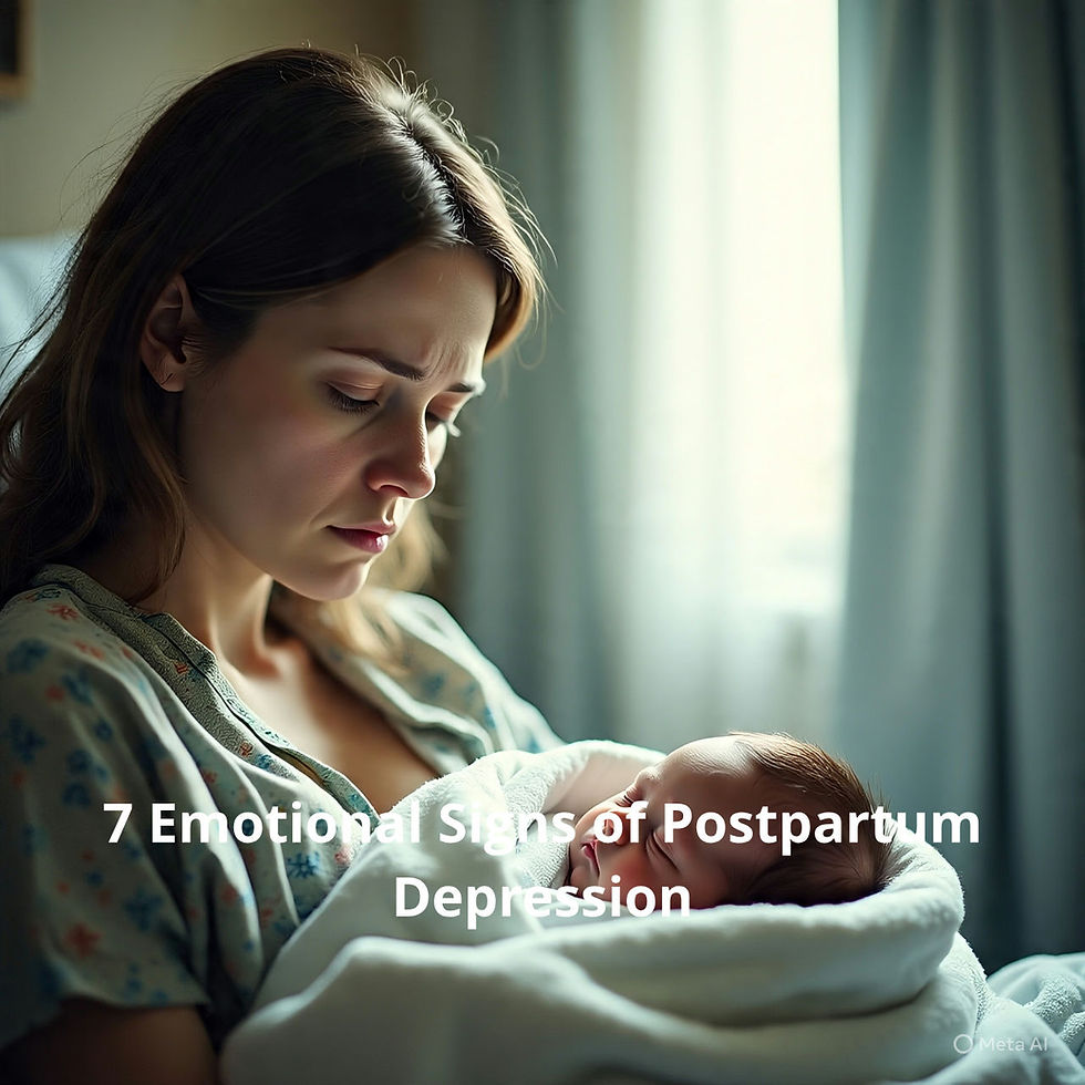 7 Emotional Symptoms of Postpartum Depression Every New Parent Should Know