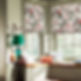 An image of floral blinds