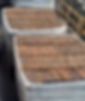 Red roofing slates
