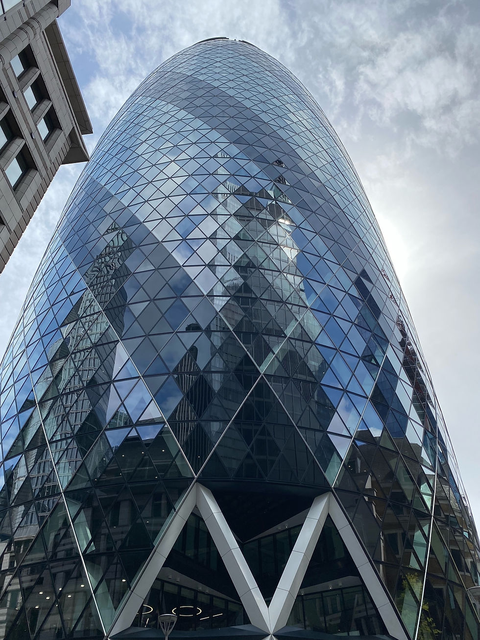 A round building