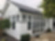 A white and black house