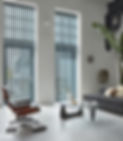 An image of vertical blinds