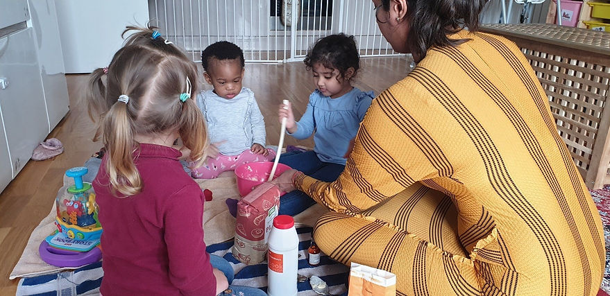 Children playing