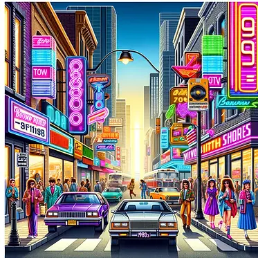 DALL·E 2024-05-27 01.32.46 - A detailed illustration of a 1980s background. The scene shou