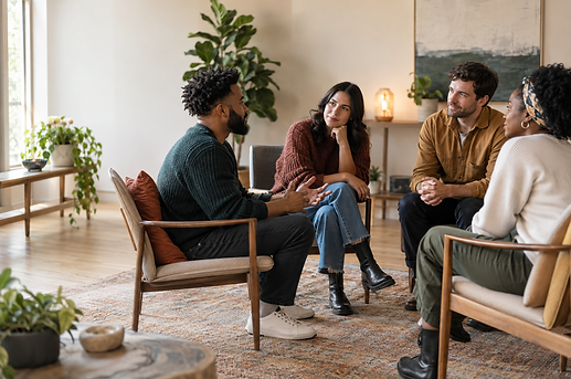 group therapy Austin conversation