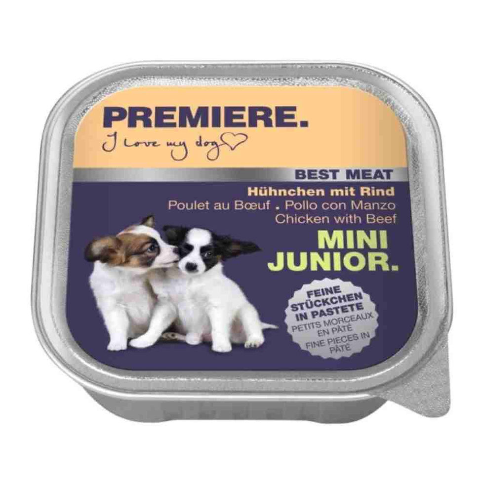 Premiere Best meat junior - piščanec in govedina, 100g