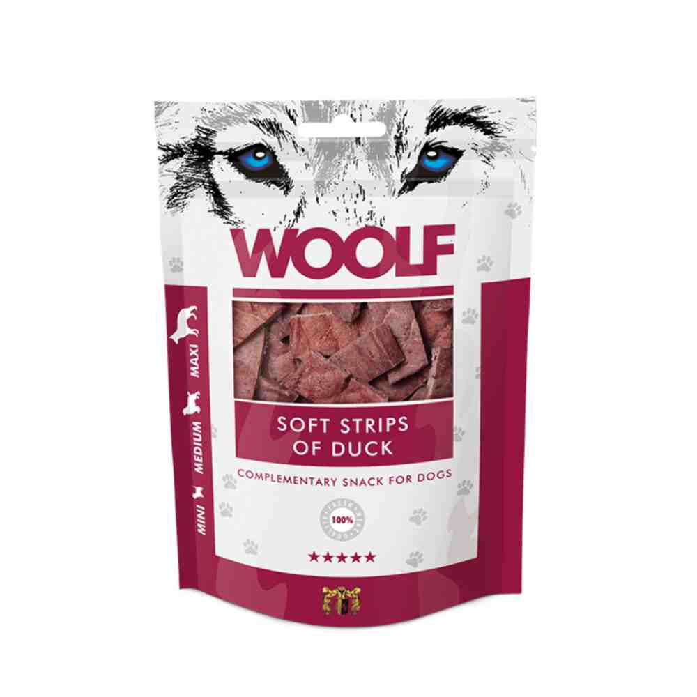 Woolf mehki koščki race, 100g