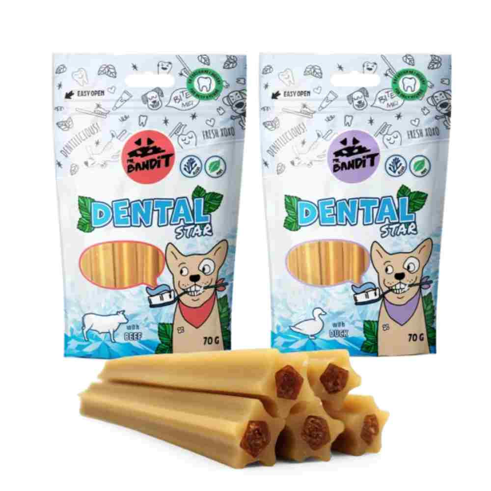 MR. BANDIT Dental Stars, 70g