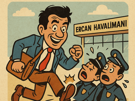 Canın mı Sıkıldı? Hadi Ercan’a Gidelim, İki Polis Pataklayalım!
Bir Mazlumun Ekranlık Macerası
✍️ Dr. Uğur Dahar, CMA, CPB – NovaCFO LLC Kurucusu