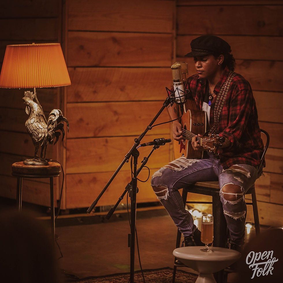 Whitney Mongé Live at Open Folk (Asheville, NC)