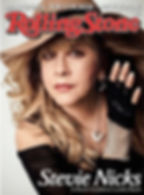 Stevie Nicks wearing Urstadt Swan gloves on Rolling Stones Magazine cover
