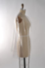 Form wearing Urstadt Swan Vinyl Cape