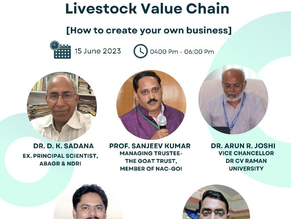 Entrepreneurship and Job Opportunities in Small livestock value chain