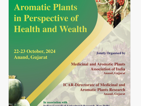 National Seminar on Medicinal and Aromatic Plants in Perspective of Health and Wealth, 22-23 October, 2024 