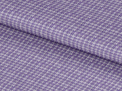 LH3101-69 checkered purple and white linen shirting