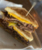 CHOPPED BRISKET GRILLED CHEESE