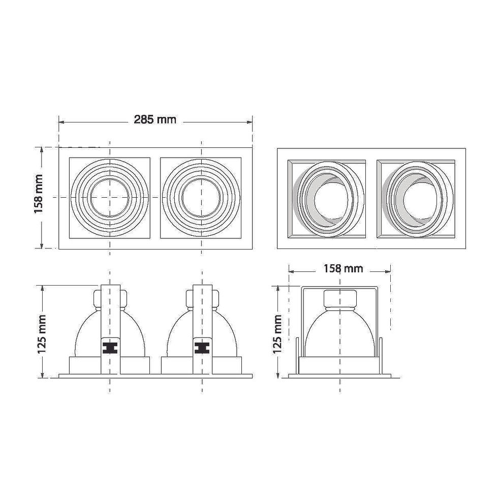 ภาพขนาดย่อ: โคมไฟดาวไลท์ , ดาวไลท์ฝังฝ้า , โคมไฟ, โคมไฟโมเดิร์น, โคมไฟตกแต่ง, downlight E27, Lamp, light