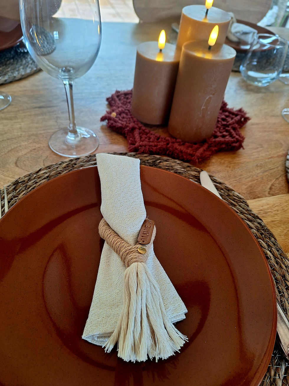 Miniature : Ronds de serviette Bohème (x4)