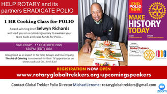 HELP ROTARY and its partners ERADICATE POLIO 