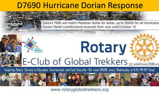 Appeal from District 7690 Governor Randy Perkins