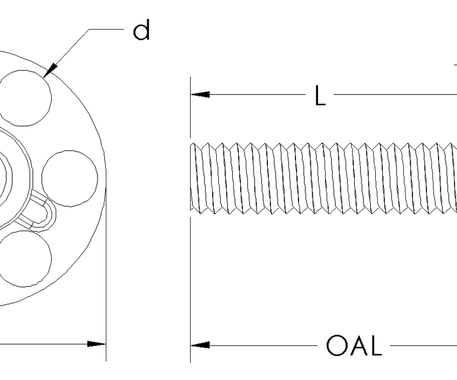 Thumbnail: Steel Adhesive-Mount Stud, M6, 38mm Baseplate, 16mm Length