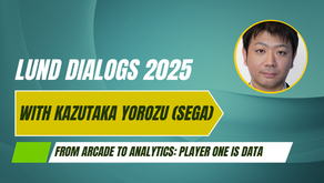 Lund Dialogs 2025 - With Kazutaka Yorozu (SEGA)