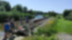 La route des marais en bateau promenade