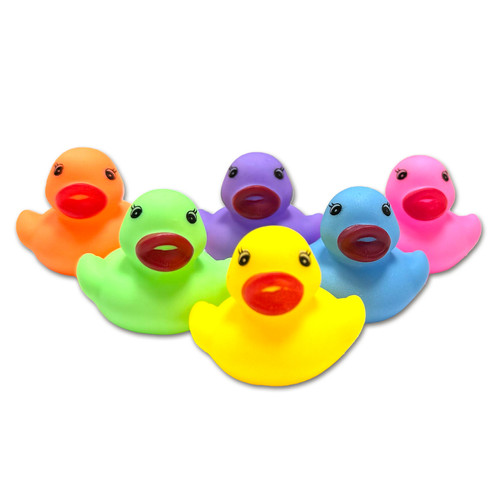 Bunte mini Badeenten (24 Stück)