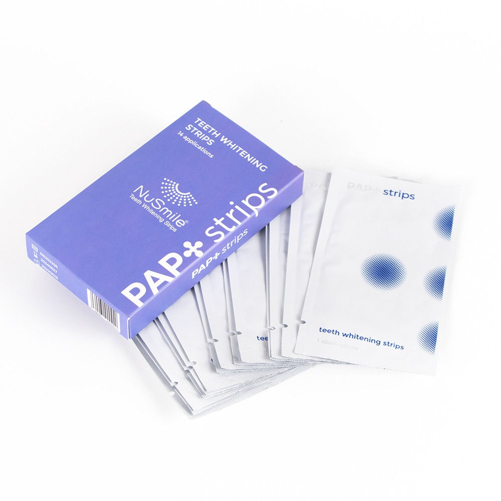NuSmile PAP+ Teeth Whitening Strips