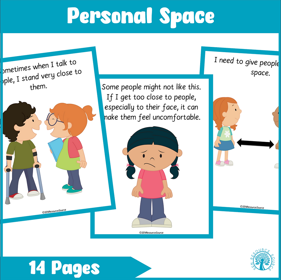 Thumbnail: Personal Space Social Story