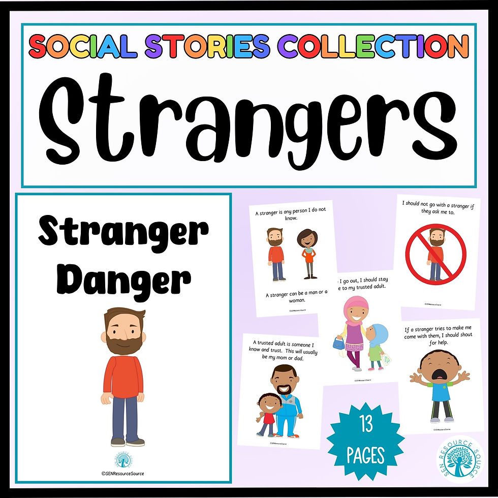 Stranger Danger Social Story