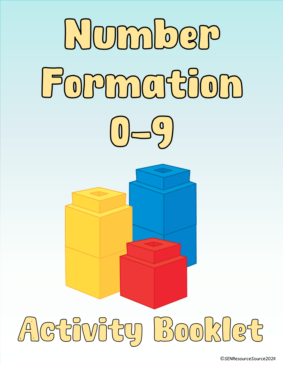 Thumbnail: Number Formation Activity Booklet