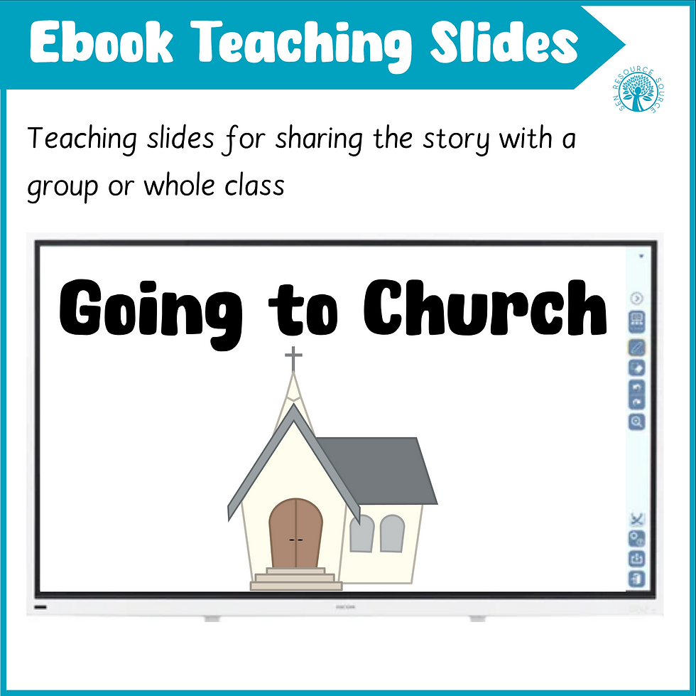 Thumbnail: Going to Church Social Story