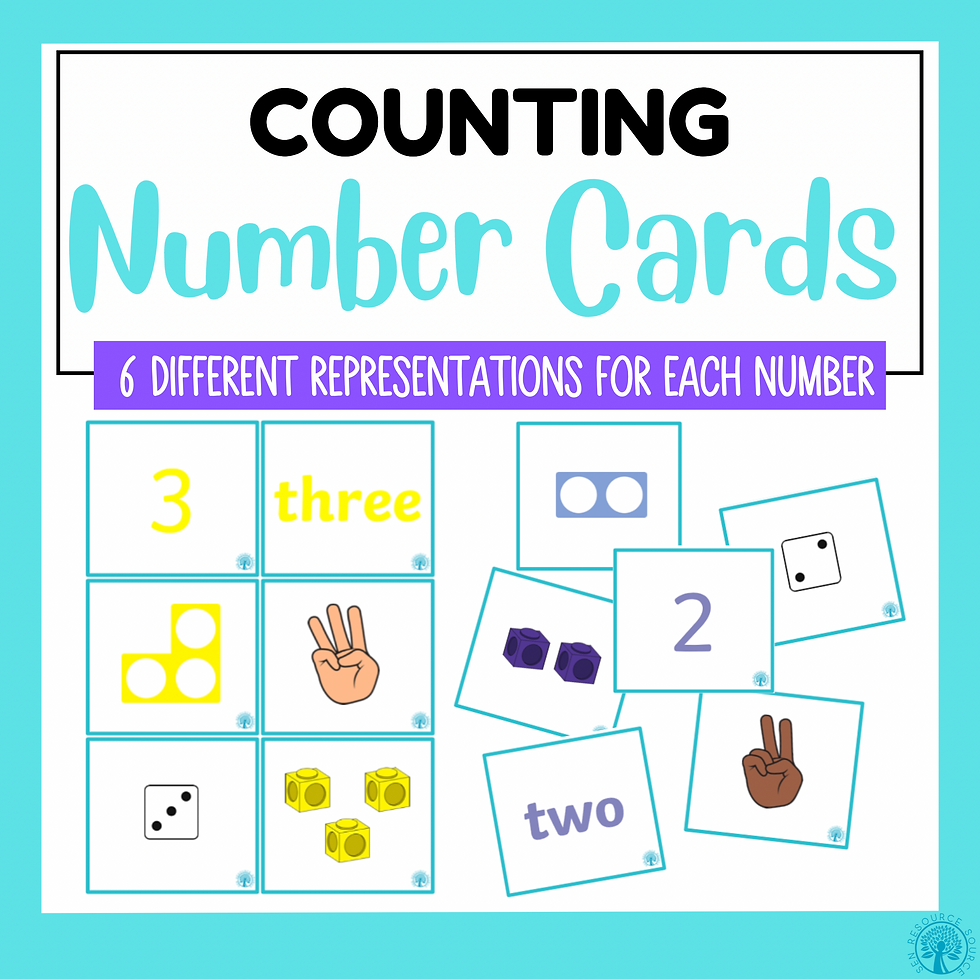 Thumbnail: Big Counting to 10 Activities Bundle
