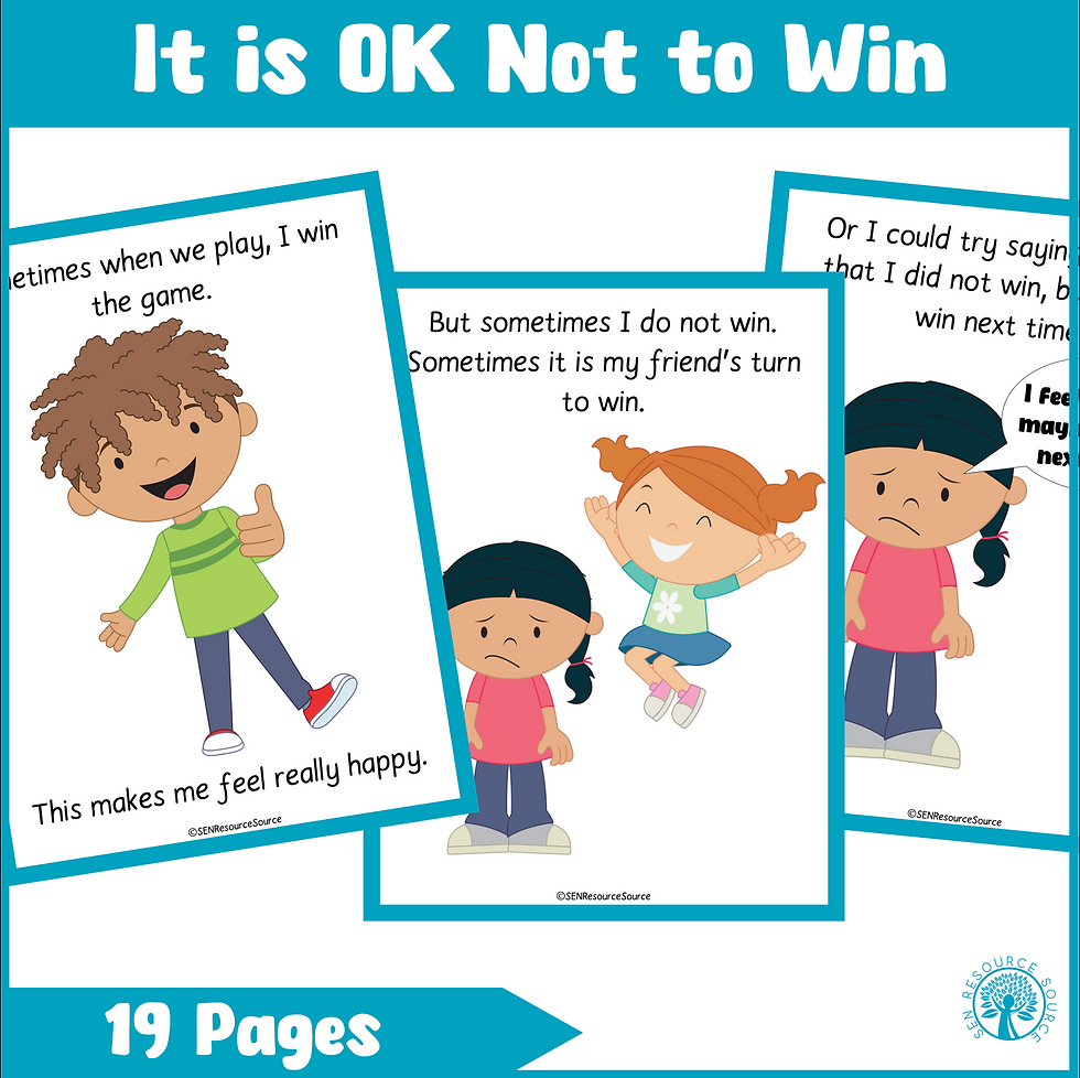 Thumbnail: It is OK not to Win Social Story