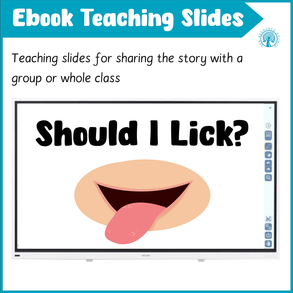 Thumbnail: Should I Lick? Social Story