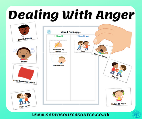 Anger Choices Worksheet | SEN Resource Source