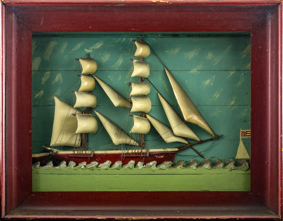 Thumbnail: Ship Diorama of Ship “Lillian”