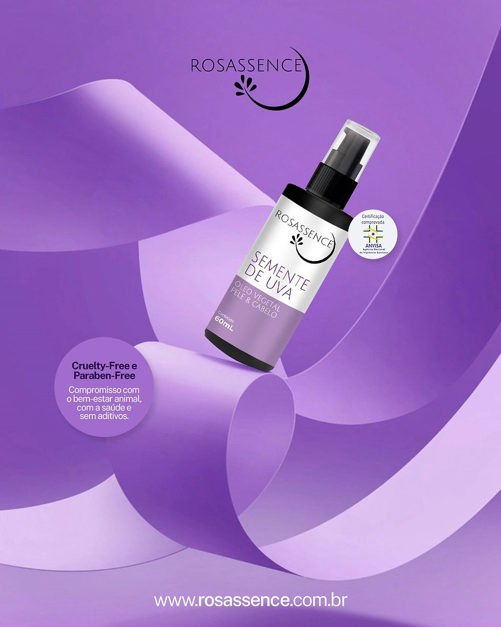 Óleo Vegetal Semente de Uva