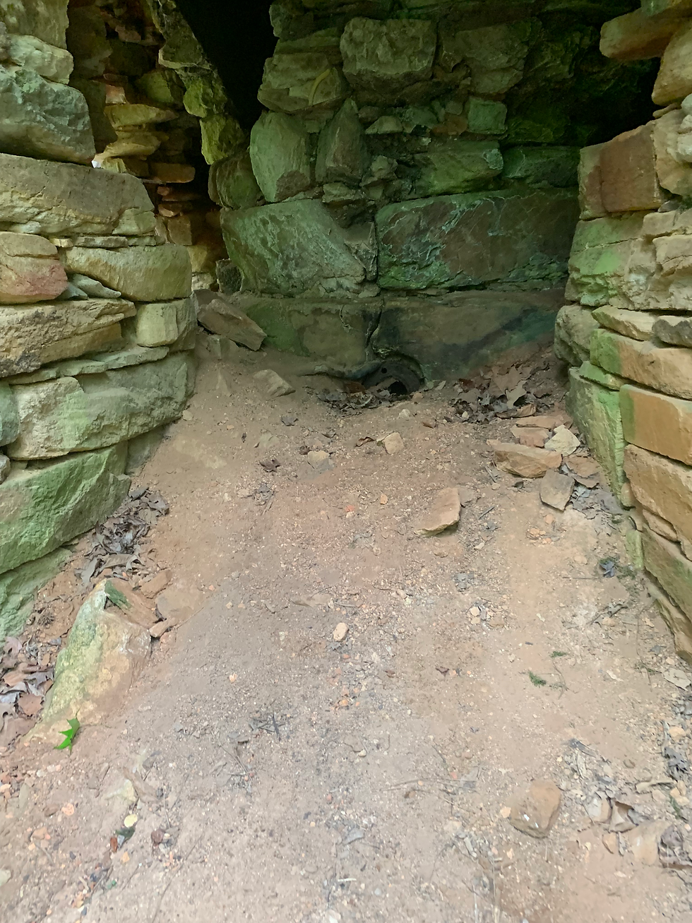 The tuyere of the Lewis Furnace