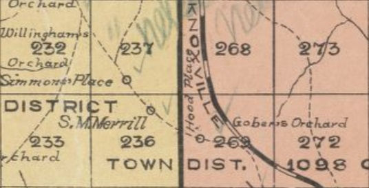 The Simmons Mineral Spring was located near the upper left corner of Land Lot 236 past the Merrill House and Closer to Simmonds place off the Old Federal Road.